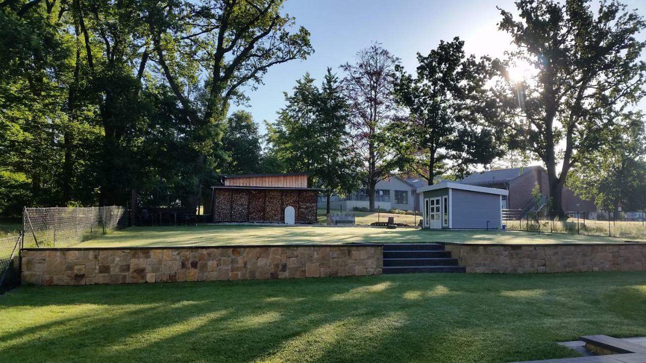 Ferienwohnung Parkblick ゾルタウ エクステリア 写真